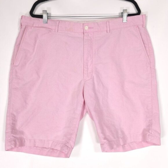 POLO RALPH‎ LAUREN Preston Shorts Men's Size 40 Pink Cotton - Picture 1 of 13
